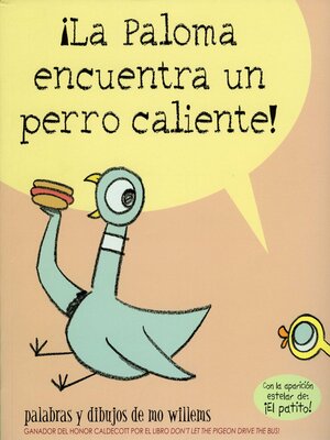 cover image of ¡La paloma encuentra un perro caliente!